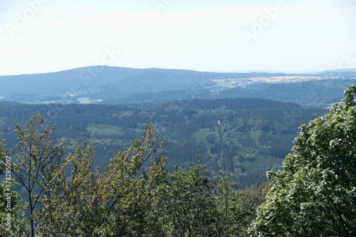 Fototapeta Naklejka Na Ścianę i Meble -  czech agricultural landscape in countryside
