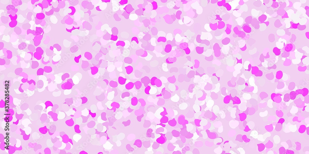 Light pink vector pattern with abstract shapes. Light pink vector pattern with abstract shapes.