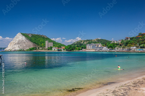 Town of Kavarna on the Black sea coast, Bulgaria