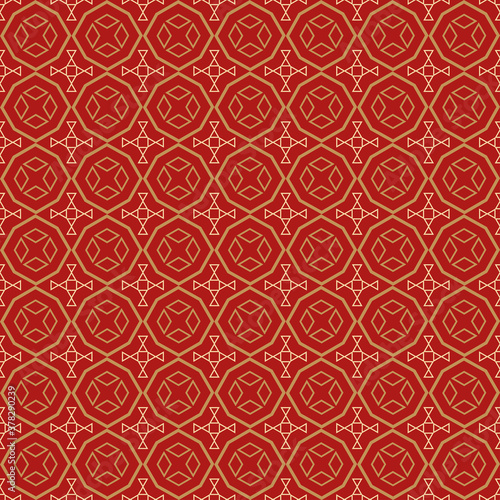 Bright background pattern with geometric shapes seamless pattern