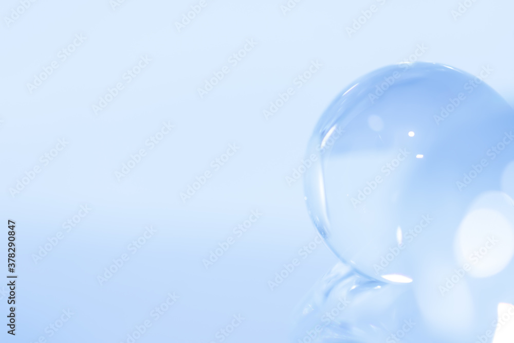 Crystal ball The golden color is clear and beautiful. Crystal ball The golden color is clear and beautiful.