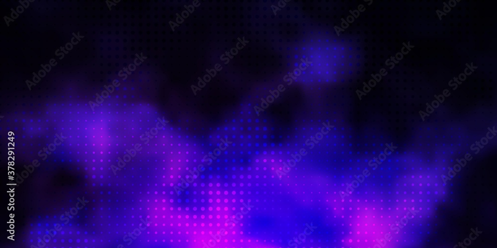 Light Purple vector template with circles. Glitter abstract illustration with colorful drops. Design for posters, banners. Light Purple vector template with circles. Glitter abstract illustration with colorful drops. Design for posters, banners.