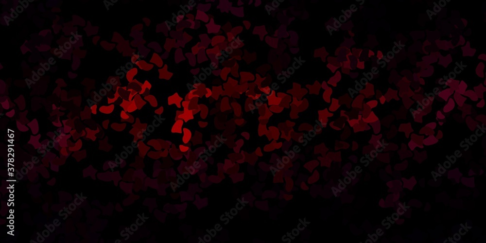 Dark purple vector pattern with abstract shapes. Dark purple vector pattern with abstract shapes.