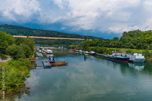 Bootshafen an der Donau