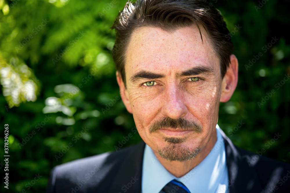 Natural light portrait of middle aged man Natural light portrait of middle aged man