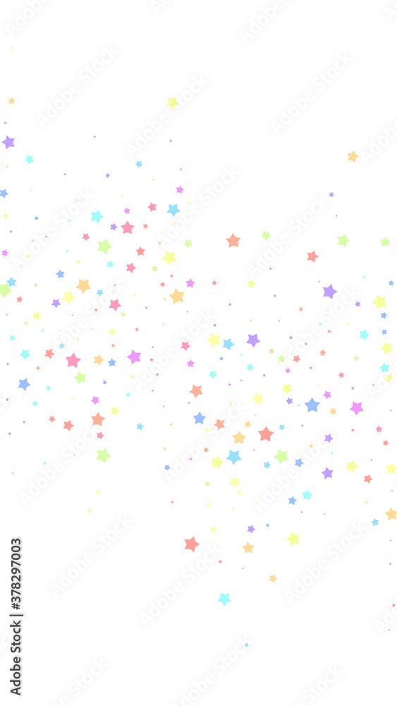 Festive shapely confetti. Celebration stars. Color Festive shapely confetti. Celebration stars. Color