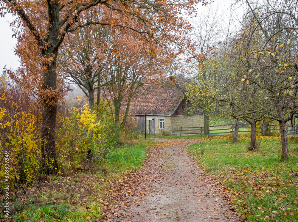 rural village scenery