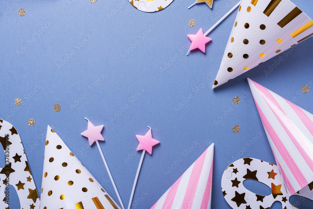 Fototapeta premium Birthday party invitation card