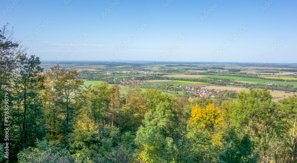 Aerial view in Southern Germany