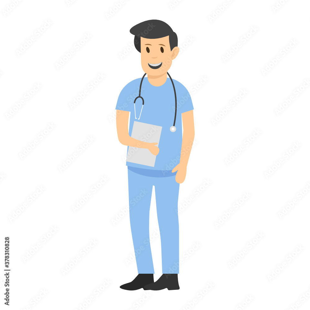 
A person avatar with plus sign symbolizing to be part of medical practitioner
