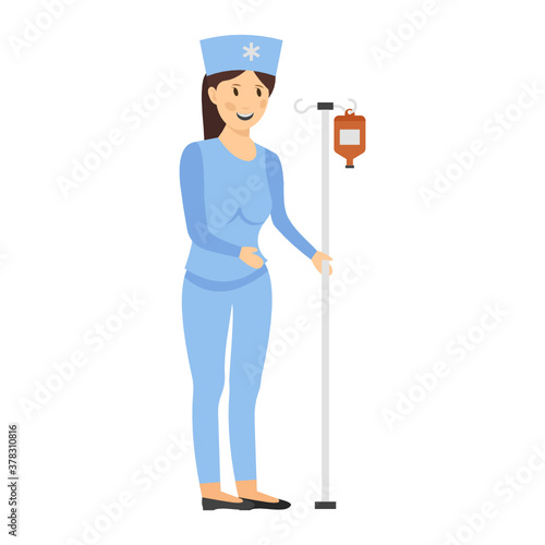 
Blood bag for intravenous transfusion therapy, IV drip 
