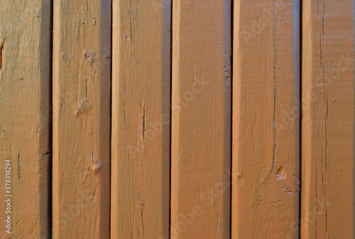 surface of parallel painted wooden planks