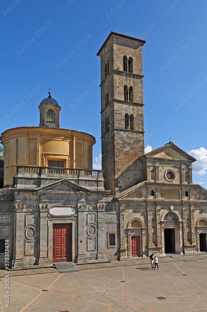 Fototapeta premium Bolsena, Collegiata di Santa Cristina - Viterbo