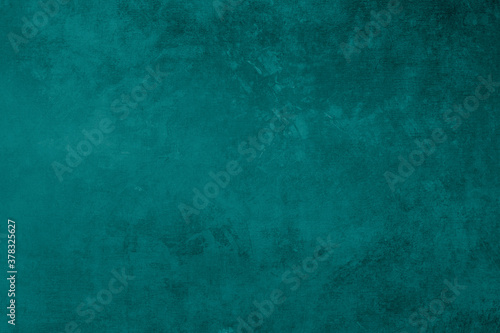 Canvastavla Teal wall background