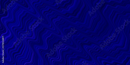 Fototapeta Naklejka Na Ścianę i Meble -  Light Purple vector template with curved lines. Colorful illustration in abstract style with bent lines. Pattern for websites, landing pages.