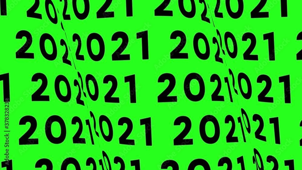Creative 2021 of a Wave Spiral With Green Screen. Animation Text Creative 2021 of a Wave Spiral With Green Screen. Animation Text