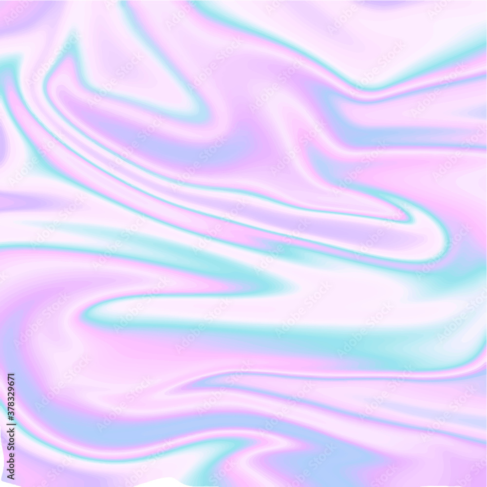 Obraz premium Vector abstract holographic background 80s - 90s, trendy colorful texture in neon color design for covers, flyers, brochures, posters, wedding invitations, Business Design or Social Media