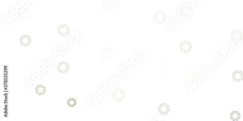 Light gray vector template with circles.