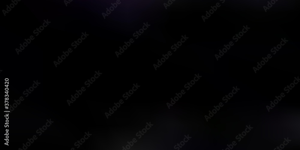 Obraz premium Dark blue vector blur background.