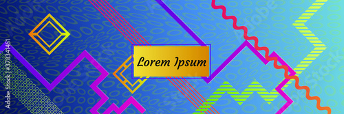 Minimal covers design. Colorful linear patterns. Vibrant background for screen, poster, banner, wallpaper, social media post