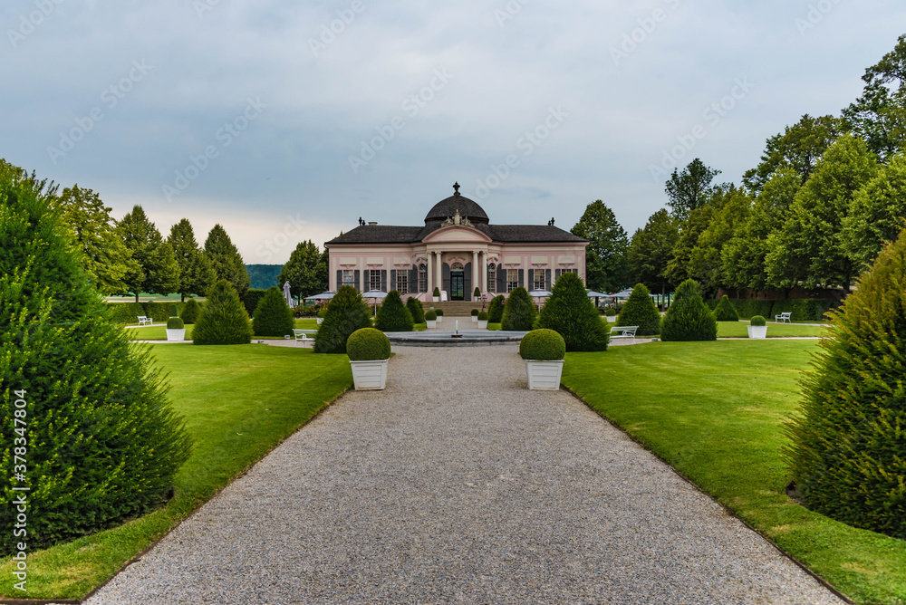 Pavillon im Park von Stift Melk