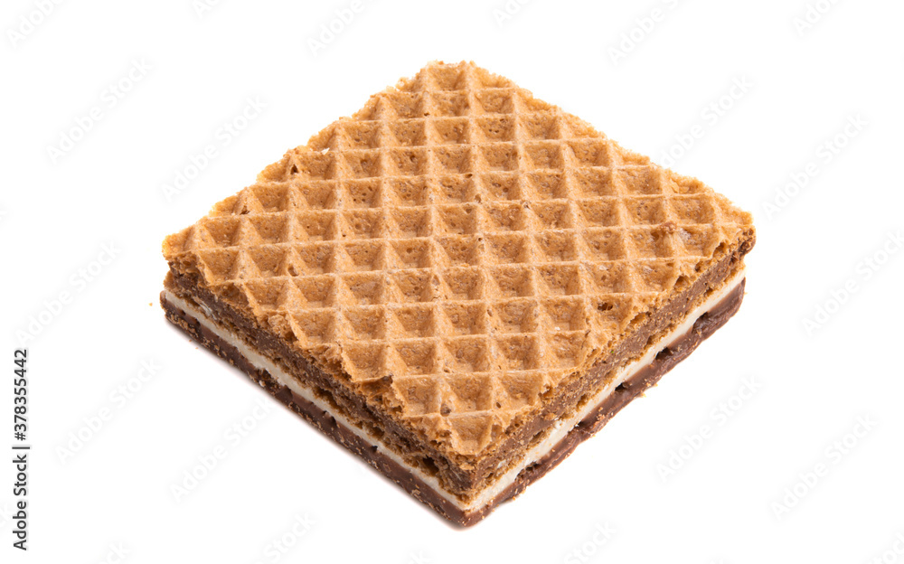 square waffle isolated square waffle isolated