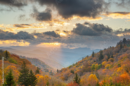 Great Smoky Mountains National Park, Tennessee, USA at the Newfound Pass © SeanPavonePhoto