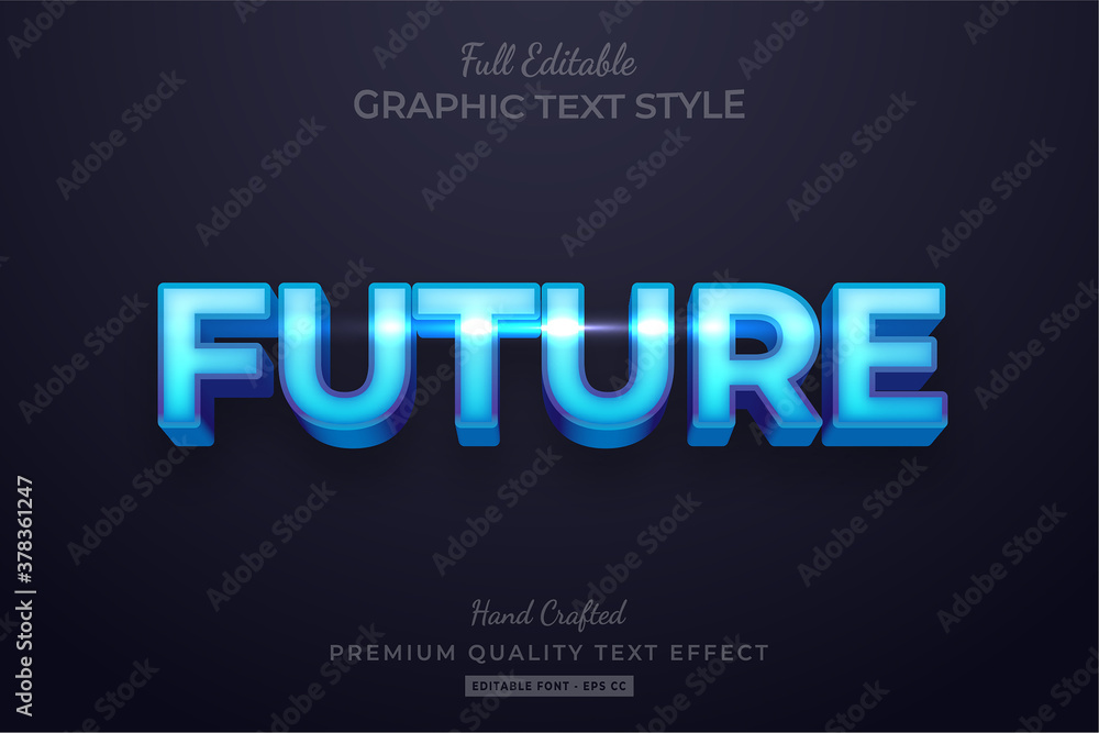 Future Editable Custom Text Style Effect Premium