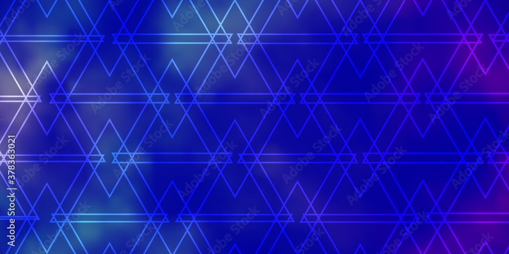 Dark Pink, Blue vector pattern with polygonal style. Glitter abstract illustration with triangular shapes. Template for landing pages. Dark Pink, Blue vector pattern with polygonal style. Glitter abstract illustration with triangular shapes. Template for landing pages.