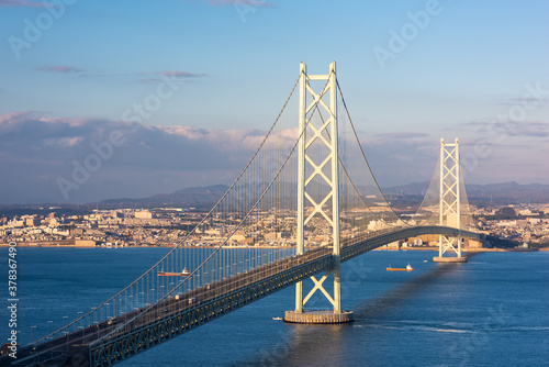 Akashi Kaikyo Bridge © SeanPavonePhoto