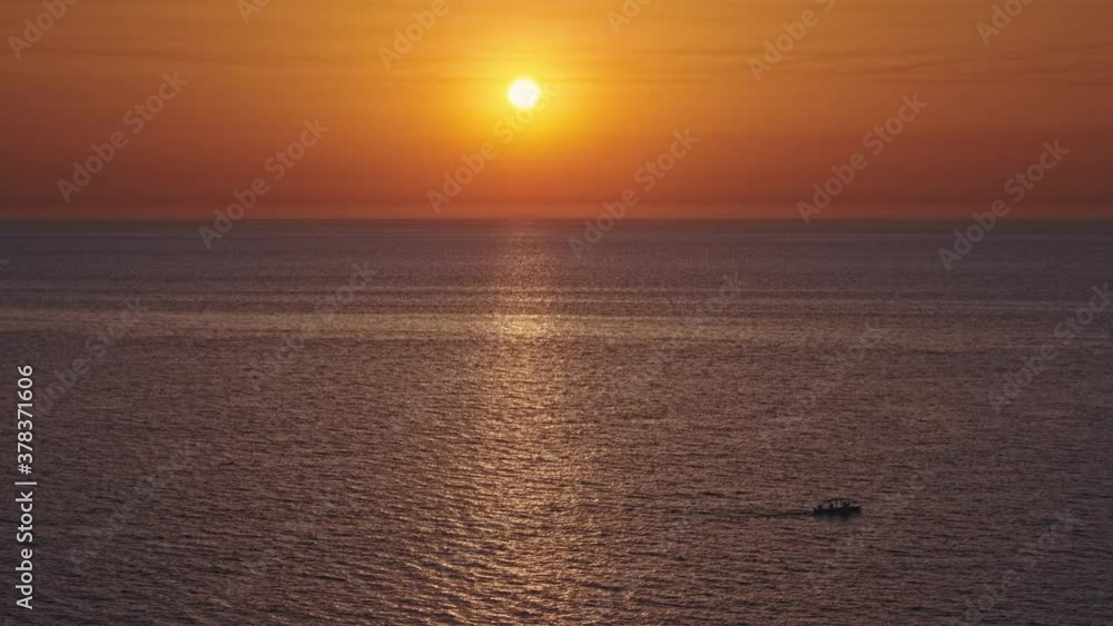 Sunset Over the Sea Sunset Over the Sea