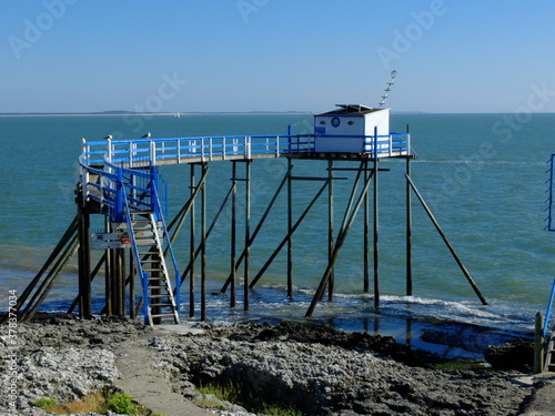 Fototapeta Saint-Palais-sur-Mer, bords de Gironde