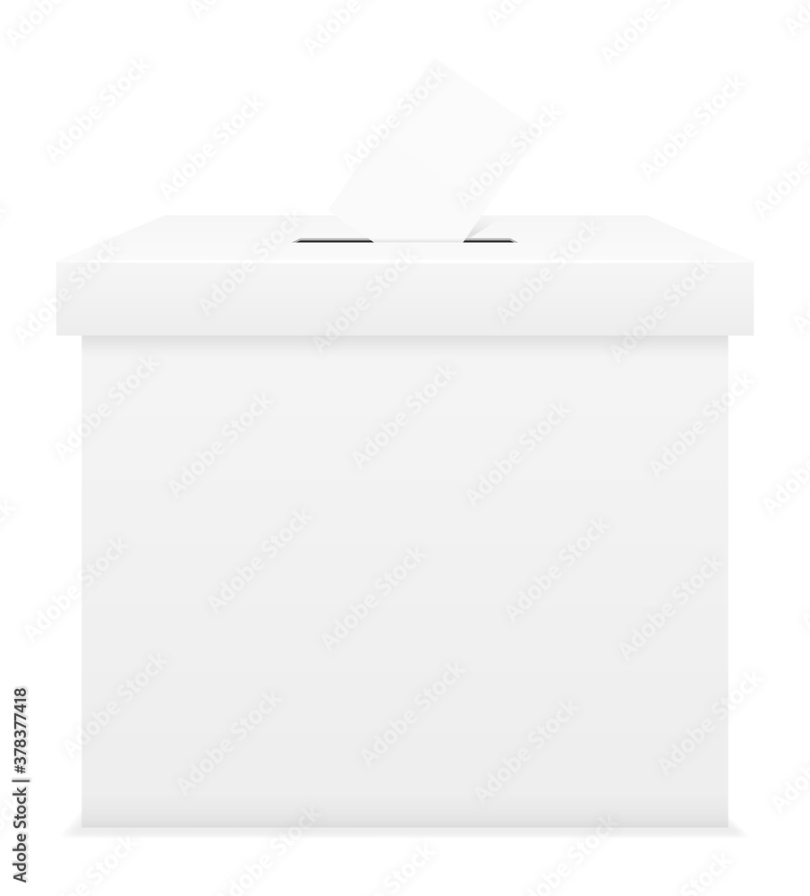 ballot box for election voting vector illustration ballot box for election voting vector illustration