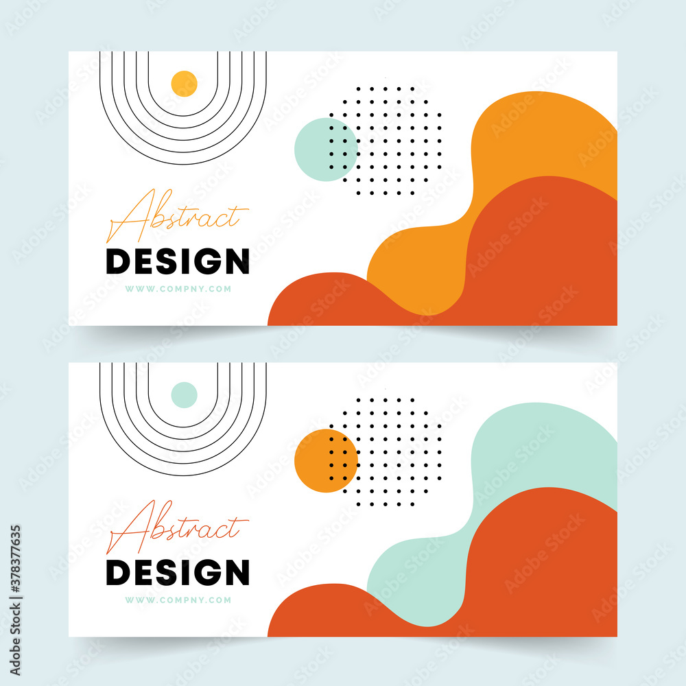 Abstract poster. Flyer design. Modern banner, Email ad newsletter layouts. Contemporary background. Vector illustrations of shapes