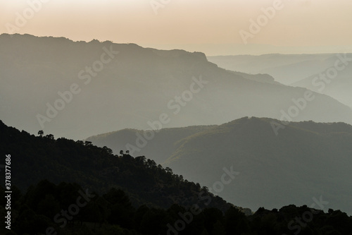 Fototapeta Naklejka Na Ścianę i Meble -  sierra de Las Cuatro Villas, parque natural sierras de Cazorla, Segura y Las Villas, Jaen, Andalucia, Spain
