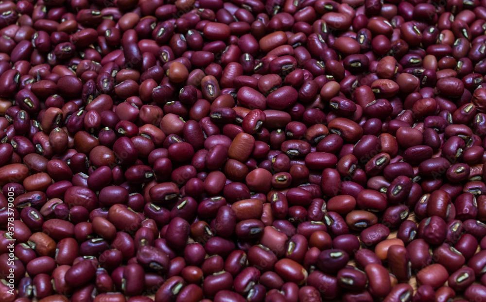 Red beans pattern as background Red beans pattern as background