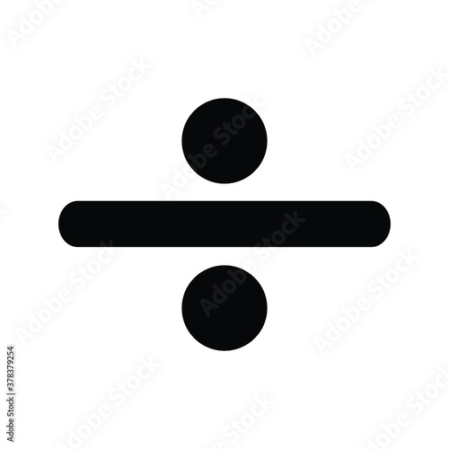 Division Vector icon illustrations Math