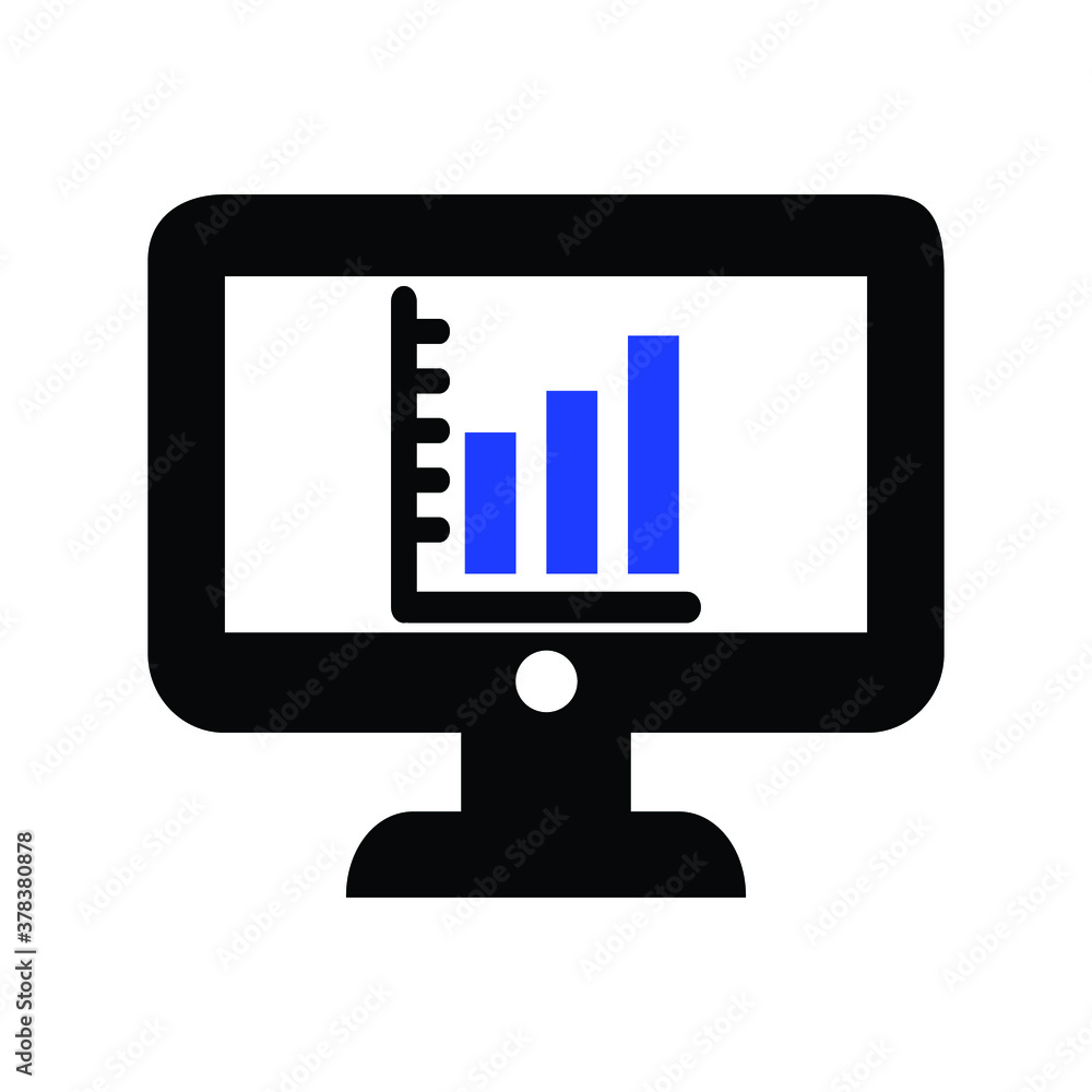 Benefits graph chart bar business Vector icon Benefits graph chart bar business Vector icon