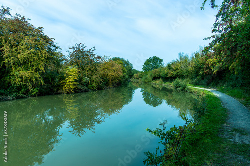 View from the towpath