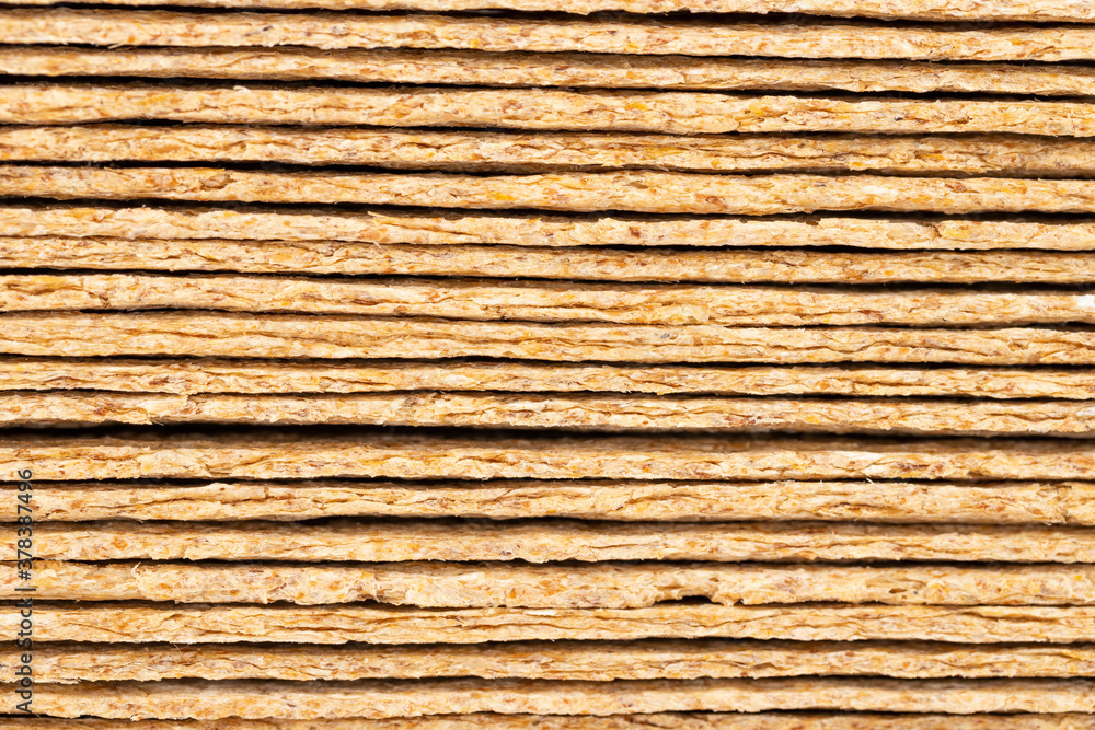 Texture of the surface of crispbreads. Macro shot. Texture of the surface of crispbreads. Macro shot.