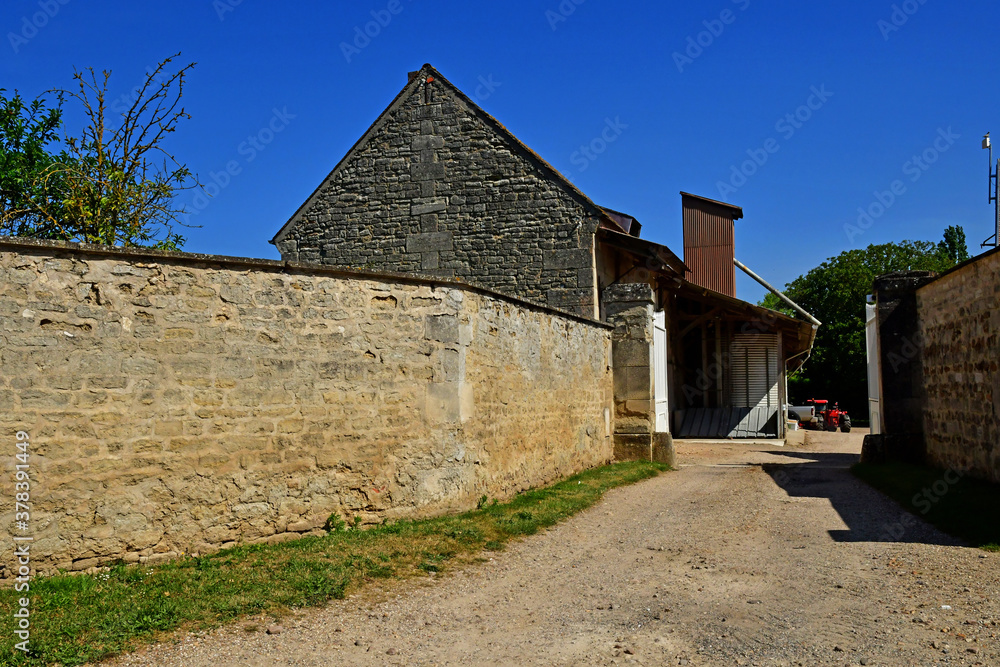 Wy Dit Joli Village, France - may 26 2020 : picturesque village