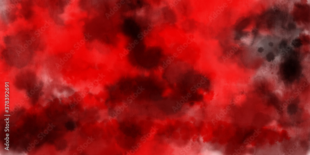 Abstract red watercolor in high resolution background  Design element.