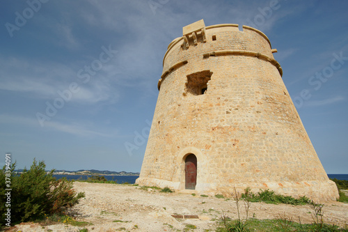 Torre des Carregador de Sa Sal (sXVII).Ibiza.Islas Pitiusas.Baleares.España.