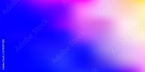 Light pink, blue vector blur template.