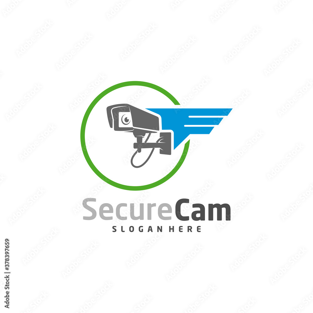 CCTV Camera Logo Design Vector Template, Logo Concept, Symbol, Icon CCTV Camera Logo Design Vector Template, Logo Concept, Symbol, Icon
