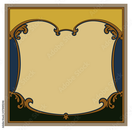 Circus style Tent Show Banner - Blank