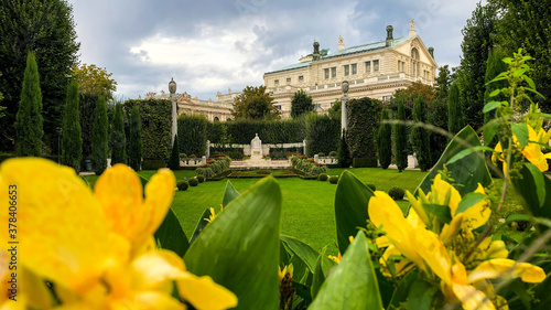 Wien garden view