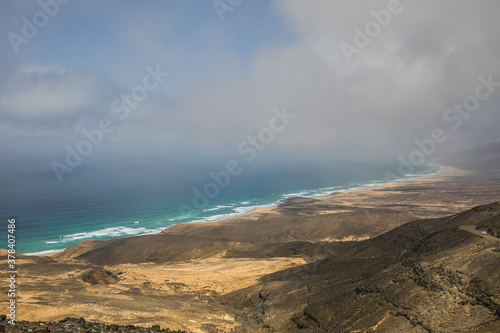 clouds over the sea