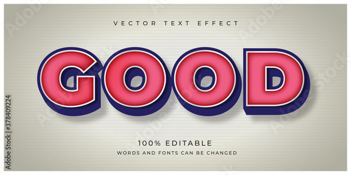 Good Vintage Text Effect