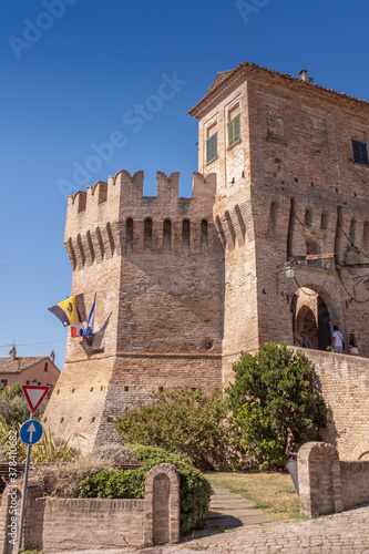 Corinaldo, medieval borg in italy